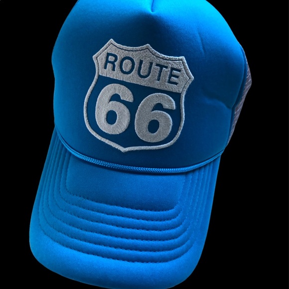 💛ROUTE 66 SNAP BACK TRUCKER HAT CAP 🧢 - Picture 5 of 13